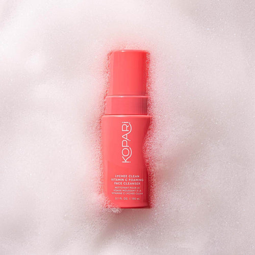 Lychee Clean Vitamin C Foaming Face Cleanser 