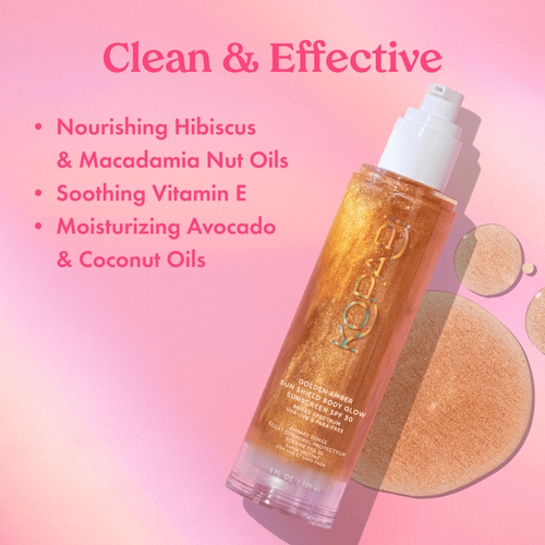 Golden Amber Sun Shield Body Glow Sunscreen SPF 30 