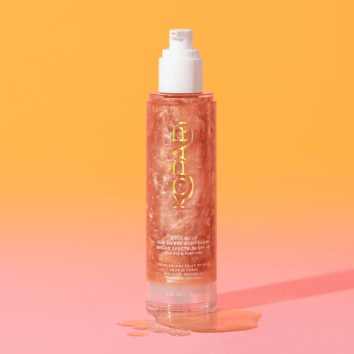 Rose Gold Sun Shield Body Glow Sunscreen SPF 45 
