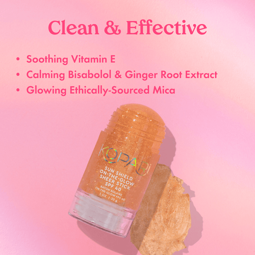 Sun Shield On-The-Glow Sheer Stick Sunscreen SPF 40 